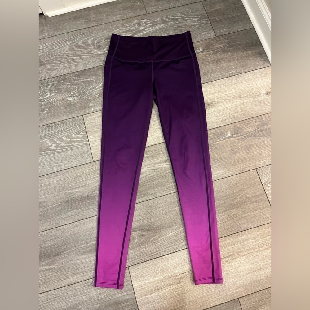 Athleta Chaturanga purple Ombré Size XS - Picture 4 of 8